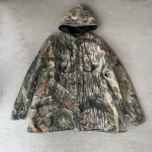 Duxbak Legacy Men's Camo Full Zip Hunting‎ Jacket XL | Fishing Outdoor Coat